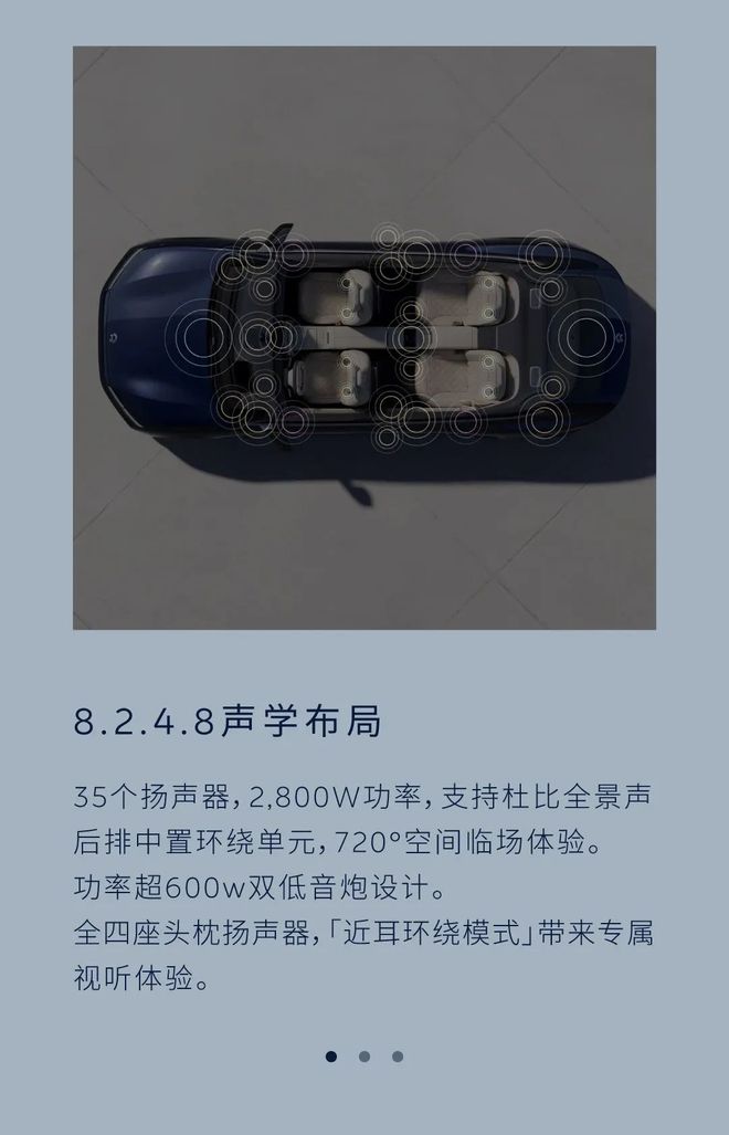 8248沉浸声系统留给后装的时间不多了Long8国际平台登录入口蔚来ET9的(图4)